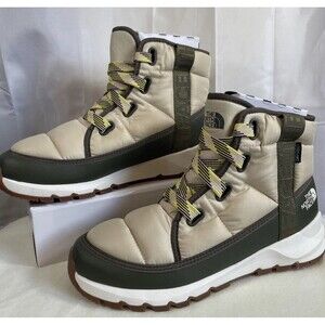 NIB Women’s Boots The North Face ThermoBall™ Lace Up Luxe Size 11 Gravel Olive